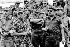 Soeharto di Lubang Buaya | Istimewa