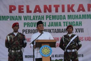 Dahnil Anzar dalam acara tabligh di Jawa Tengah | Twitter/Dahnilanzar