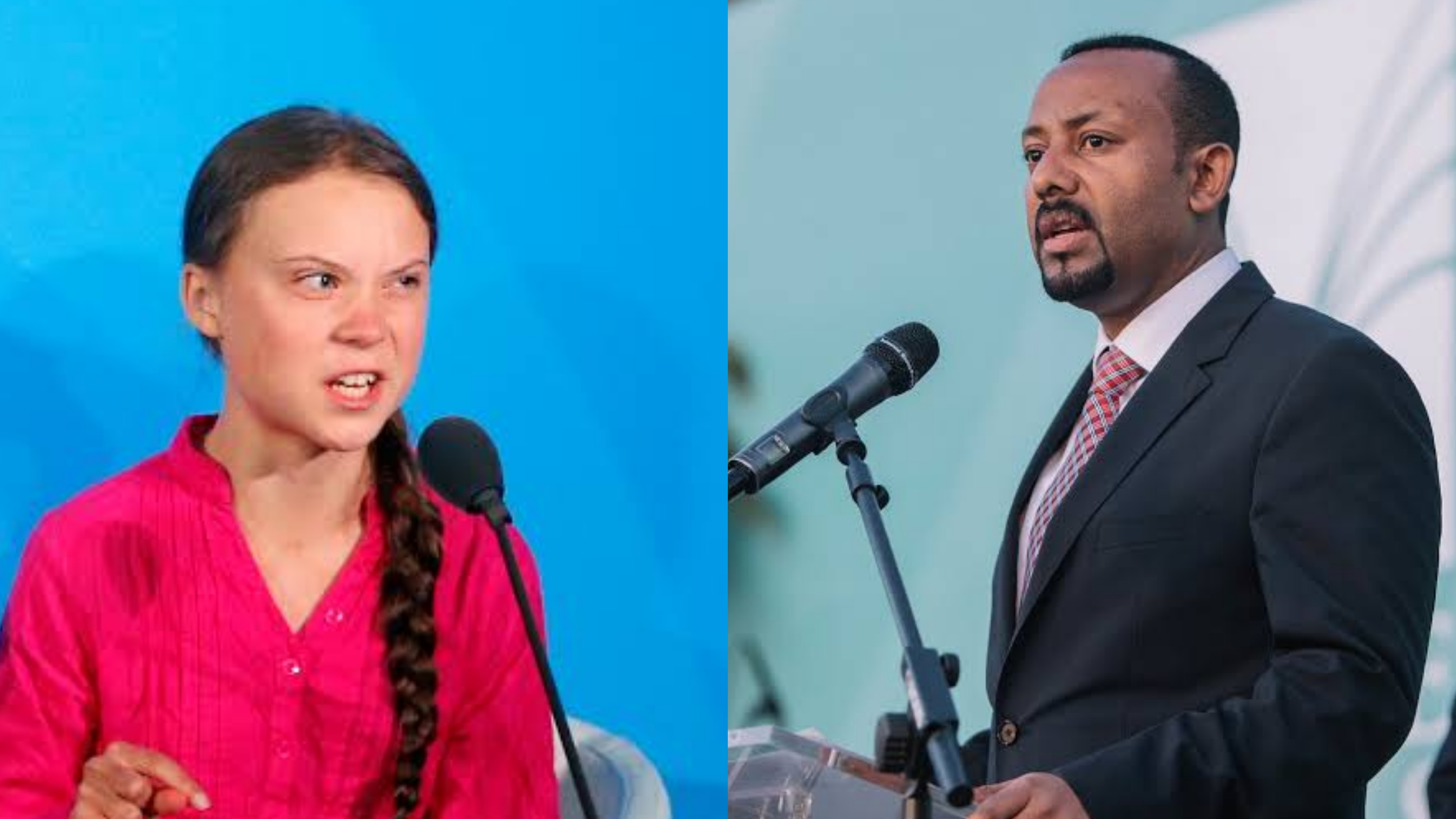Greta Thunberg | Abey Ahmed