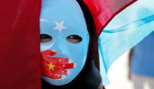 Topeng Uighur - Reuters